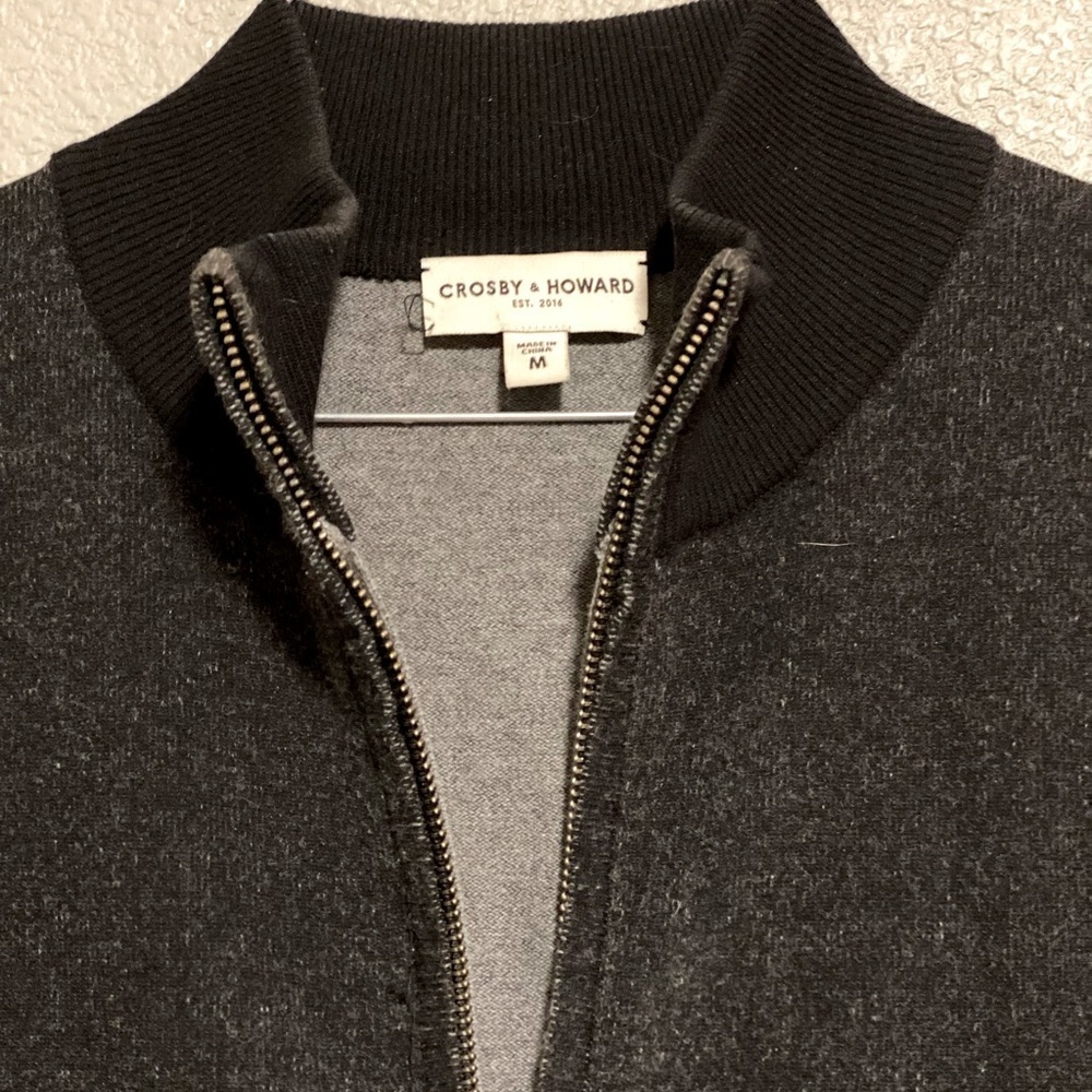 Men’s Crosby & Howard light jacket - Grey - Picture 2 of 4